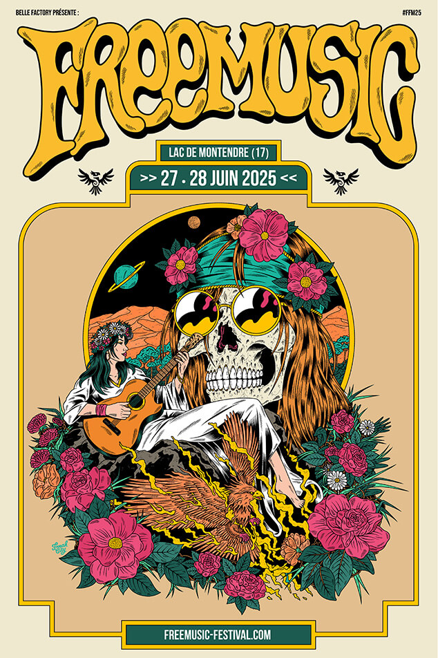 Affiche Freemusic festival 2025